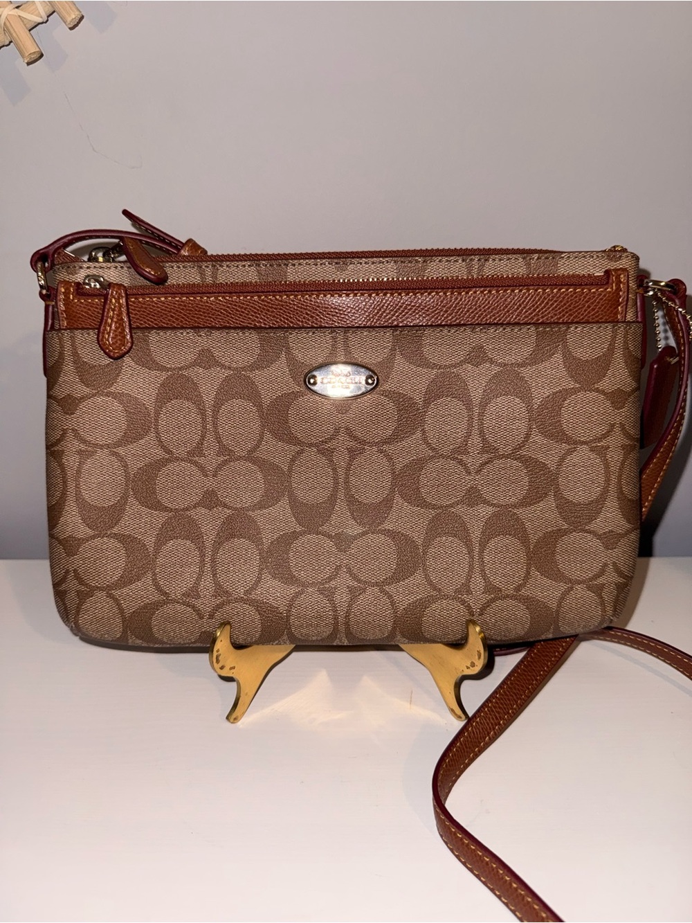 Coach Signature East West Pop Crossbody bag